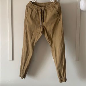Khaki Joggers - Faded Glory